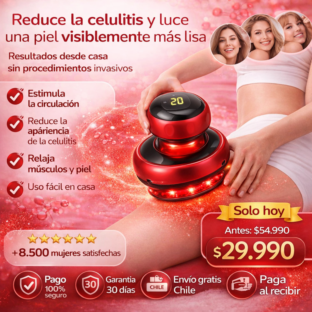 Ventosa Masajeadora Eléctrica Anticelulitis Pro