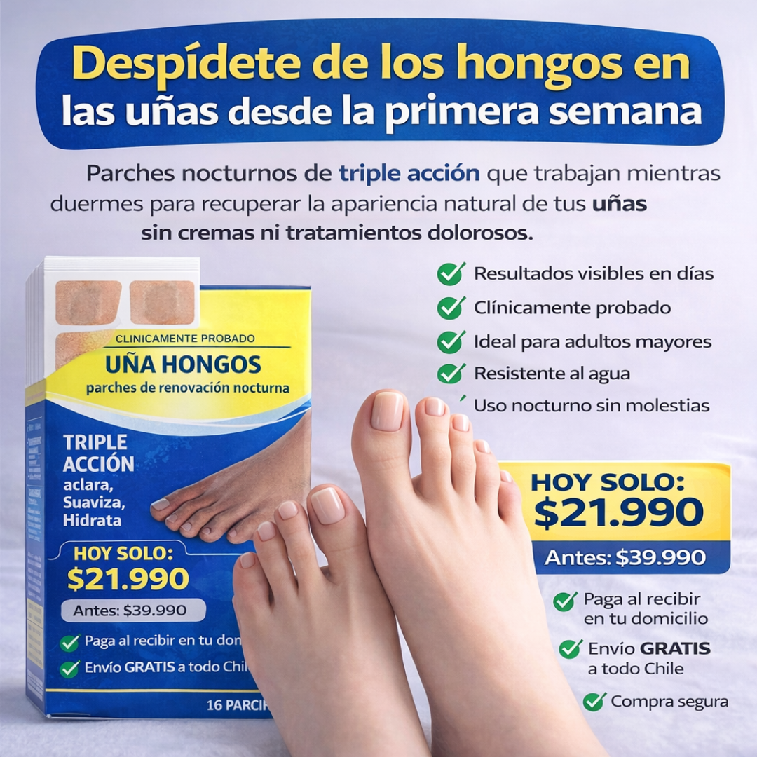 Parche Antihongos - Corrige uñas encarnadas sin dolor y sin cirugía Precio habitual