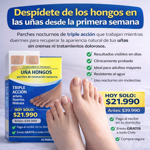 Parche Antihongos - Corrige uñas encarnadas sin dolor y sin cirugía Precio habitual