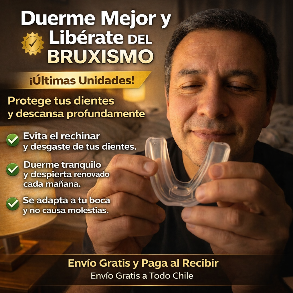 Protector Antirronquidos y Bruxismo – Duerme Sin Dolor
