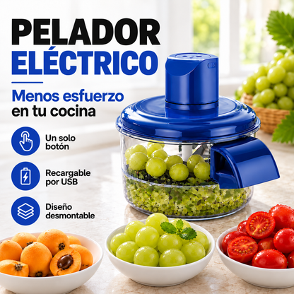 Pelador Eléctrico Automático de Frutas y Verduras | Pela en Segundos y Sin Esfuerzo